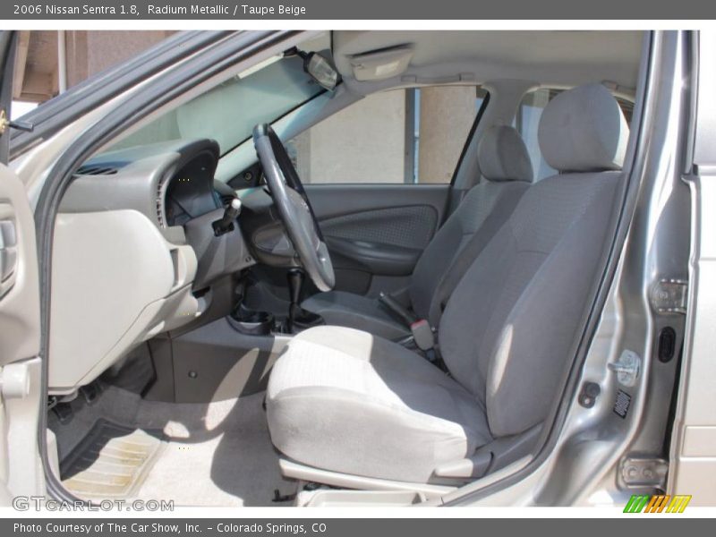 Radium Metallic / Taupe Beige 2006 Nissan Sentra 1.8