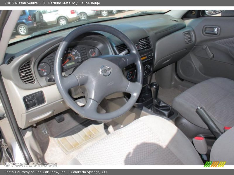 Radium Metallic / Taupe Beige 2006 Nissan Sentra 1.8