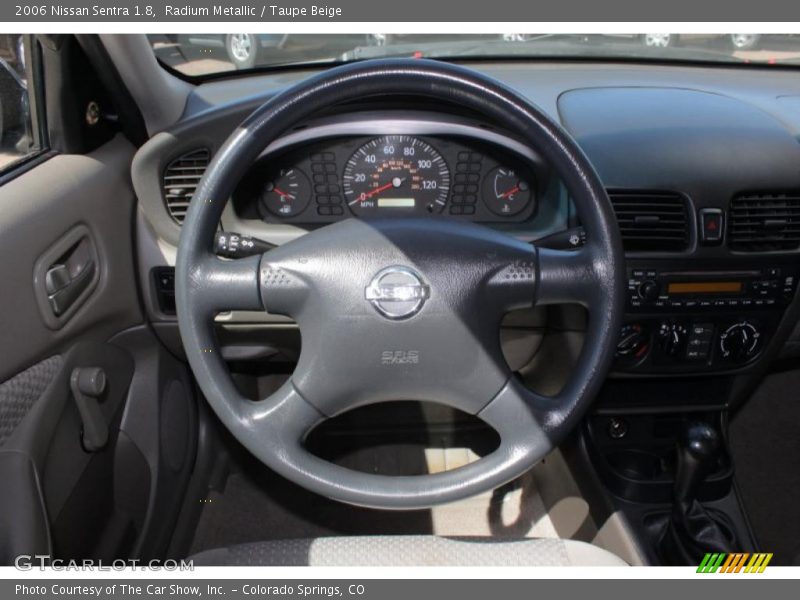 Radium Metallic / Taupe Beige 2006 Nissan Sentra 1.8