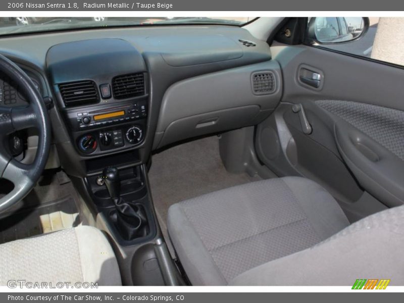 Radium Metallic / Taupe Beige 2006 Nissan Sentra 1.8