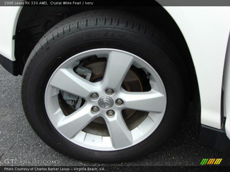 Crystal White Pearl / Ivory 2006 Lexus RX 330 AWD