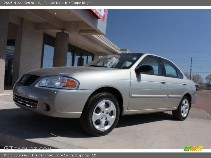 Radium Metallic / Taupe Beige 2006 Nissan Sentra 1.8
