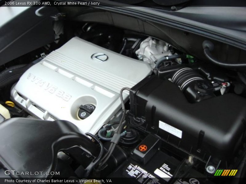 Crystal White Pearl / Ivory 2006 Lexus RX 330 AWD