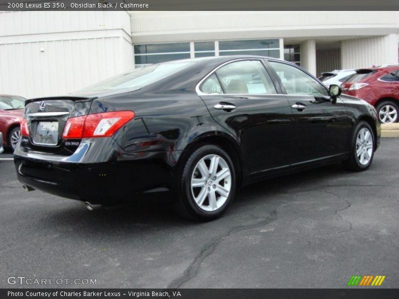 Obsidian Black / Cashmere 2008 Lexus ES 350