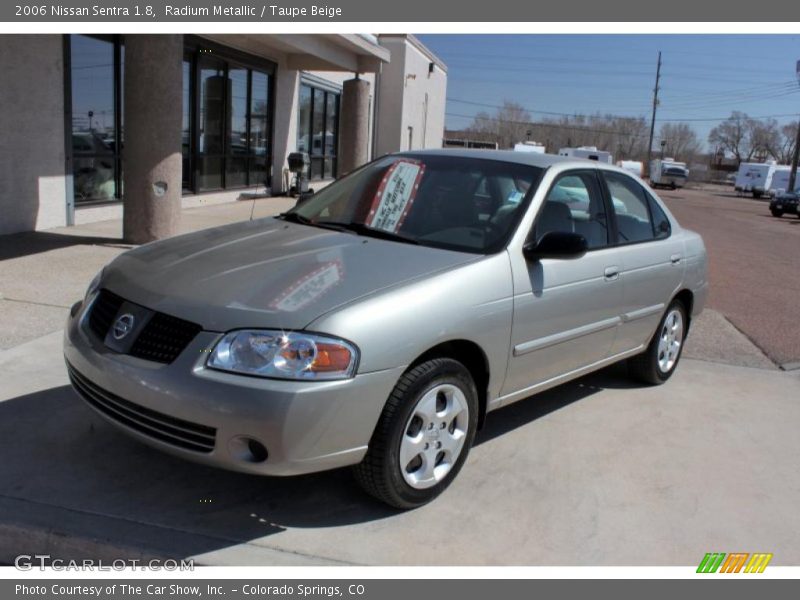 Radium Metallic / Taupe Beige 2006 Nissan Sentra 1.8