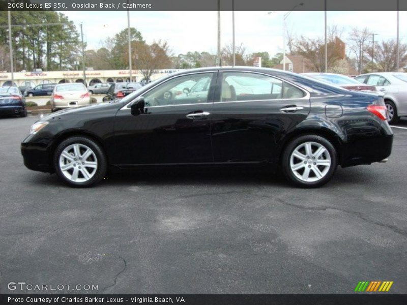Obsidian Black / Cashmere 2008 Lexus ES 350