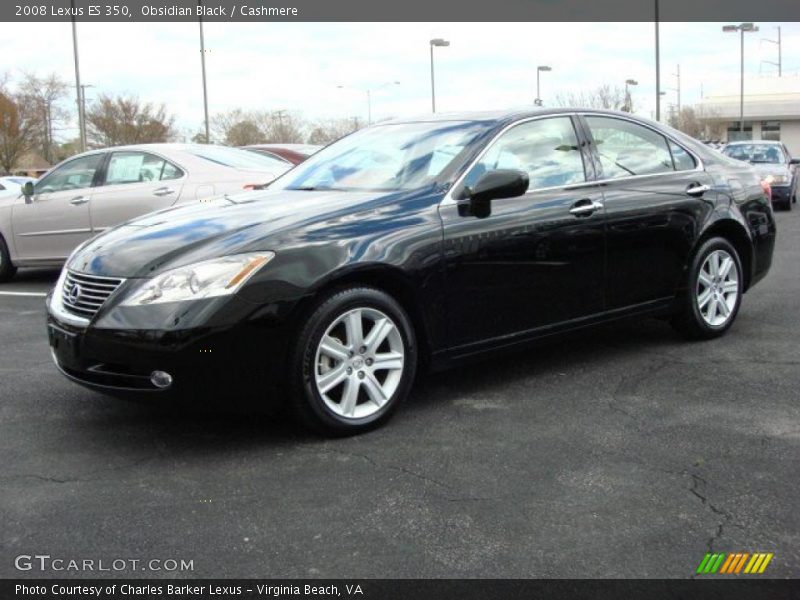 Obsidian Black / Cashmere 2008 Lexus ES 350