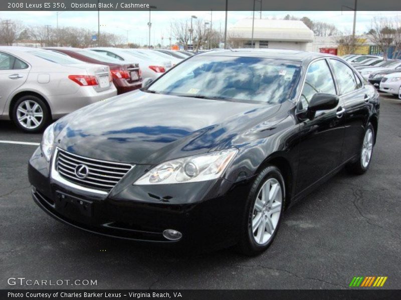 Obsidian Black / Cashmere 2008 Lexus ES 350