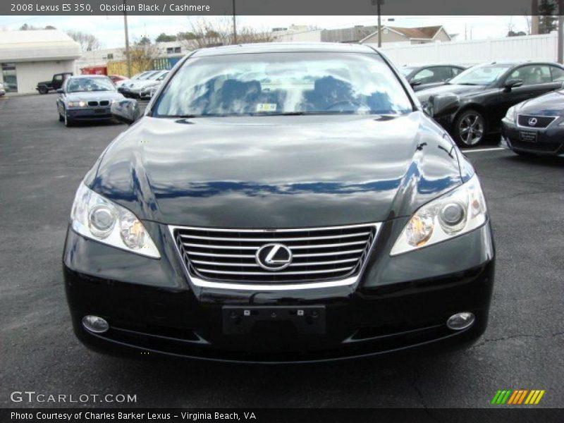 Obsidian Black / Cashmere 2008 Lexus ES 350