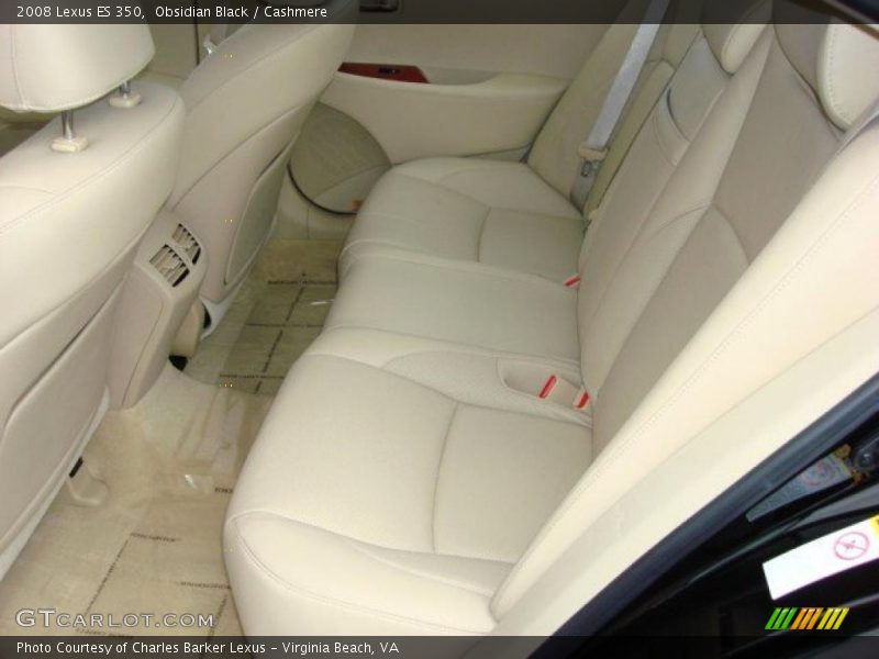 Obsidian Black / Cashmere 2008 Lexus ES 350