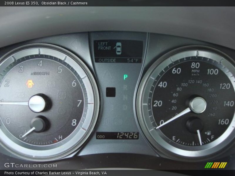 Obsidian Black / Cashmere 2008 Lexus ES 350