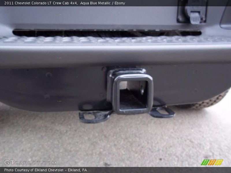 Aqua Blue Metallic / Ebony 2011 Chevrolet Colorado LT Crew Cab 4x4