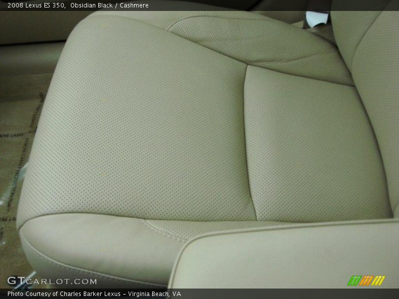 Obsidian Black / Cashmere 2008 Lexus ES 350
