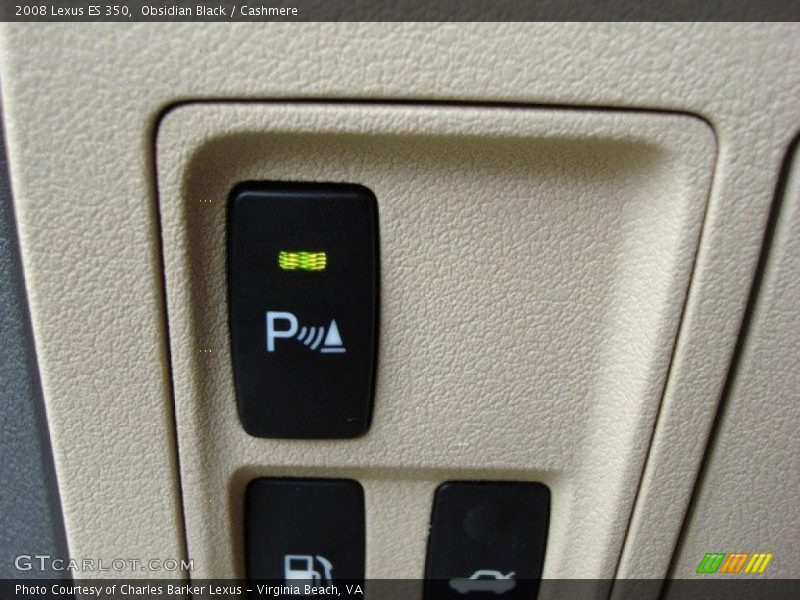 Obsidian Black / Cashmere 2008 Lexus ES 350