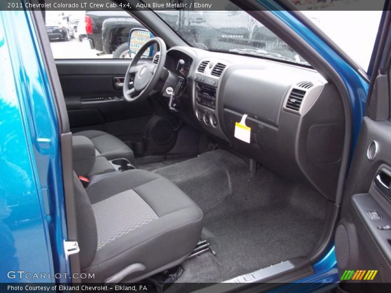  2011 Colorado LT Crew Cab 4x4 Ebony Interior