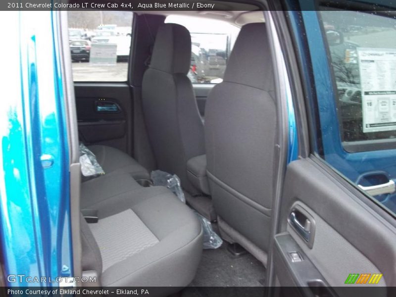  2011 Colorado LT Crew Cab 4x4 Ebony Interior