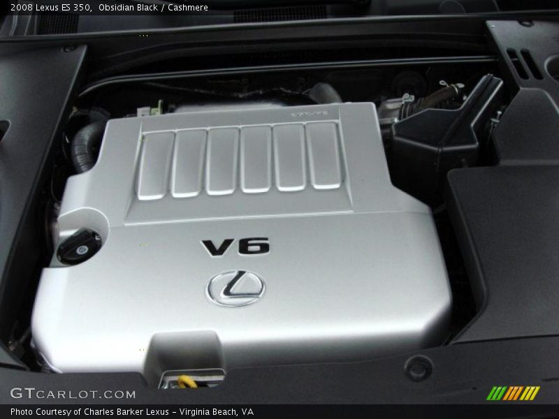 Obsidian Black / Cashmere 2008 Lexus ES 350
