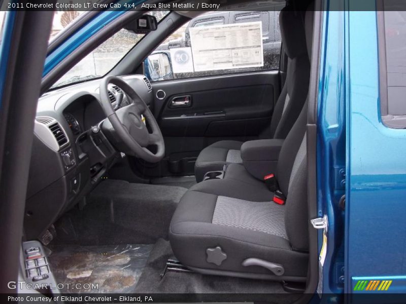  2011 Colorado LT Crew Cab 4x4 Ebony Interior