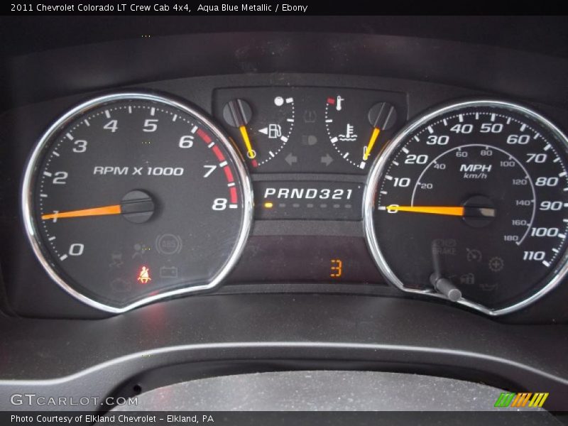  2011 Colorado LT Crew Cab 4x4 LT Crew Cab 4x4 Gauges