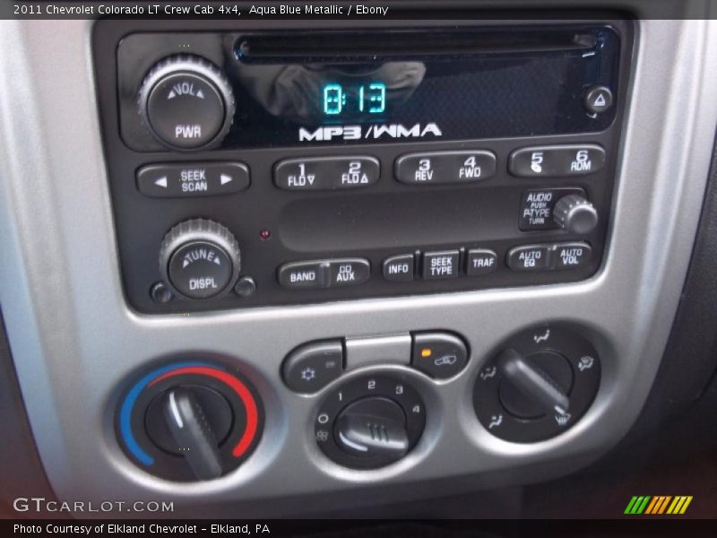 Controls of 2011 Colorado LT Crew Cab 4x4