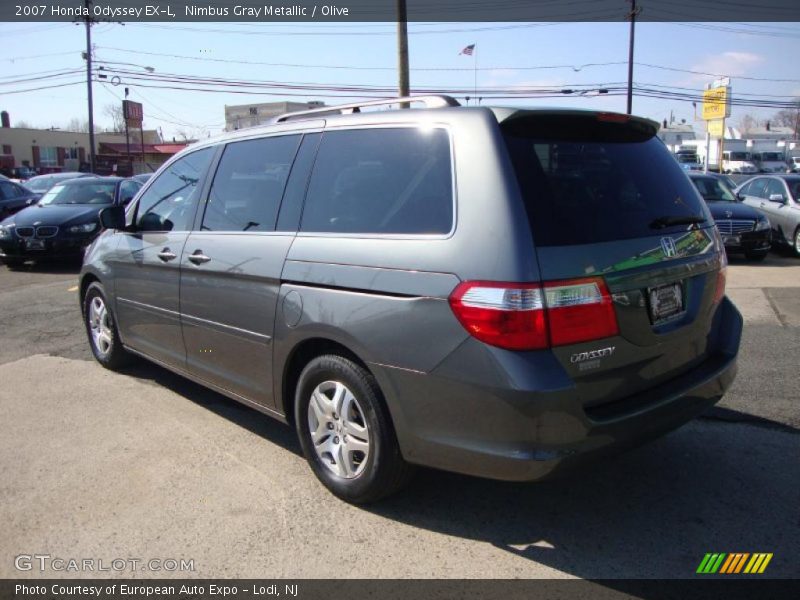 Nimbus Gray Metallic / Olive 2007 Honda Odyssey EX-L