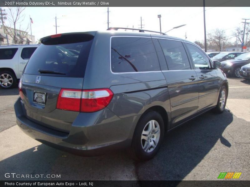 Nimbus Gray Metallic / Olive 2007 Honda Odyssey EX-L