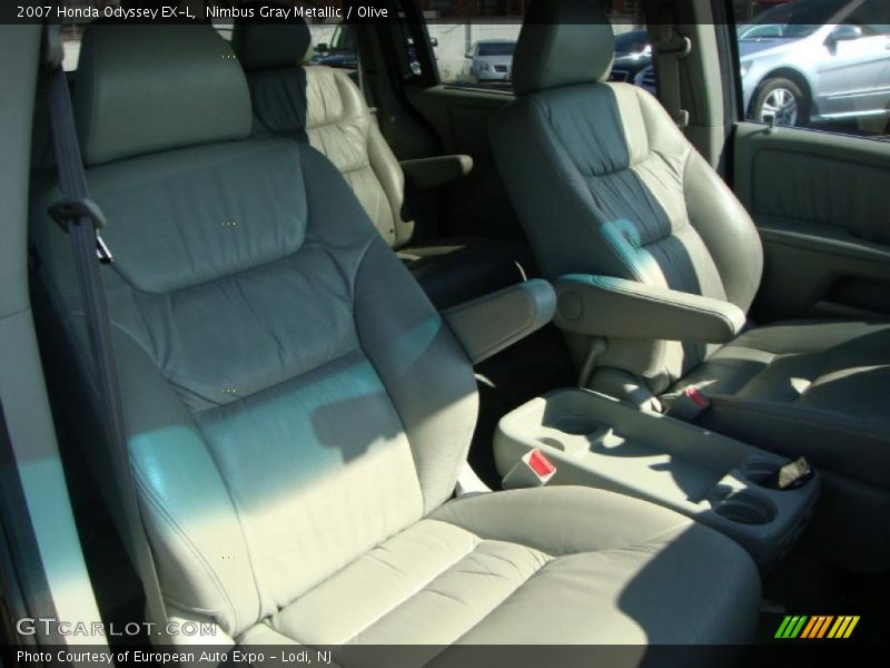 Nimbus Gray Metallic / Olive 2007 Honda Odyssey EX-L
