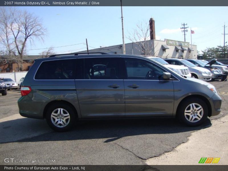 Nimbus Gray Metallic / Olive 2007 Honda Odyssey EX-L