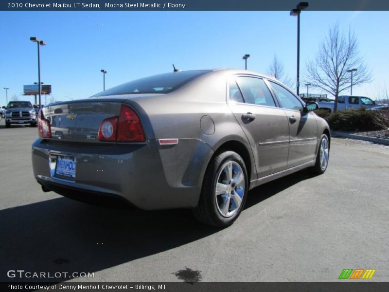 Mocha Steel Metallic / Ebony 2010 Chevrolet Malibu LT Sedan