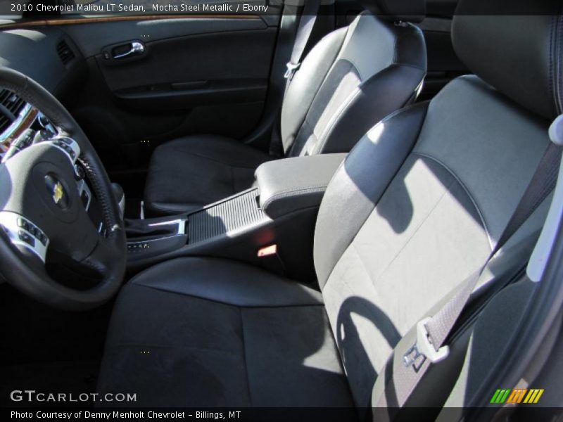 Mocha Steel Metallic / Ebony 2010 Chevrolet Malibu LT Sedan