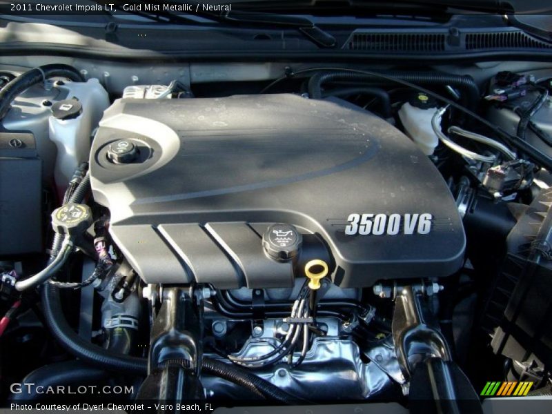Gold Mist Metallic / Neutral 2011 Chevrolet Impala LT