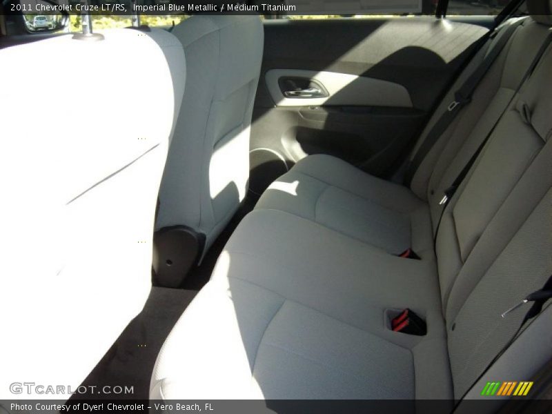 Imperial Blue Metallic / Medium Titanium 2011 Chevrolet Cruze LT/RS