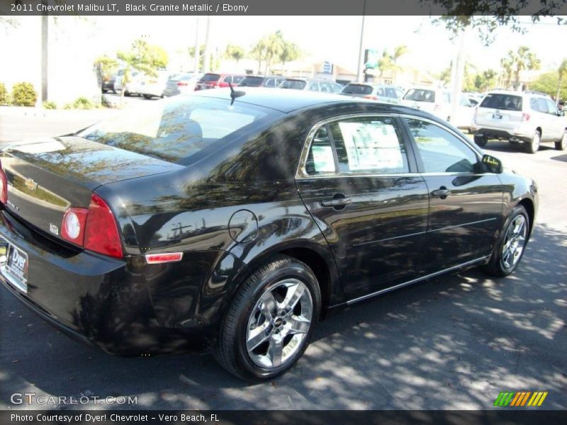 Black Granite Metallic / Ebony 2011 Chevrolet Malibu LT