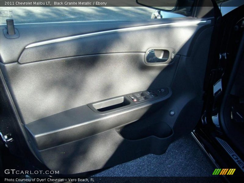 Black Granite Metallic / Ebony 2011 Chevrolet Malibu LT