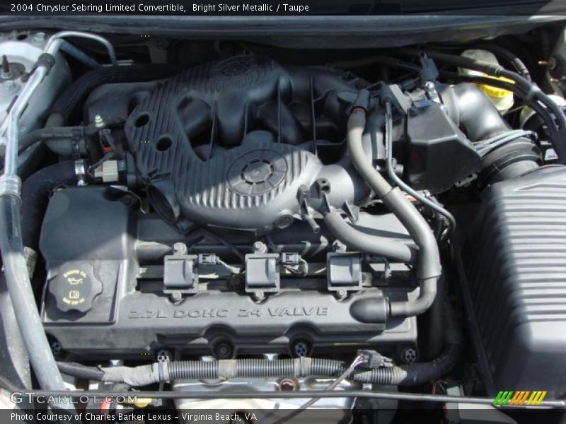  2004 Sebring Limited Convertible Engine - 2.7 Liter DOHC 24-Valve V6