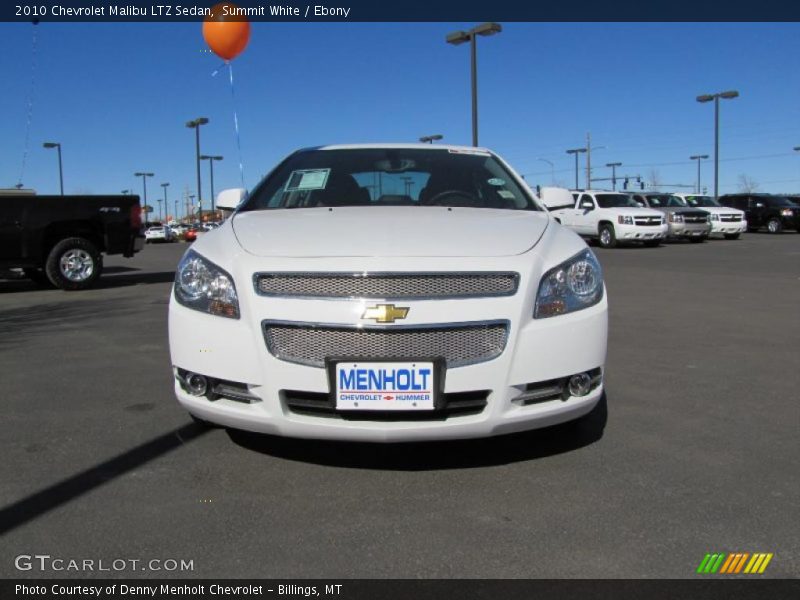 Summit White / Ebony 2010 Chevrolet Malibu LTZ Sedan