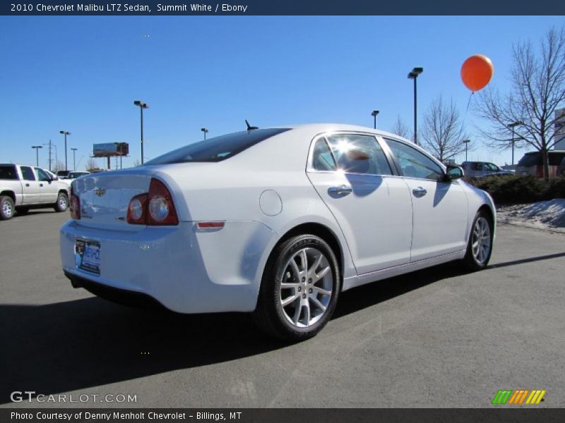 Summit White / Ebony 2010 Chevrolet Malibu LTZ Sedan