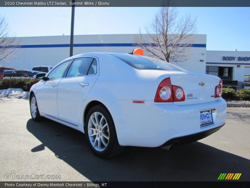 Summit White / Ebony 2010 Chevrolet Malibu LTZ Sedan