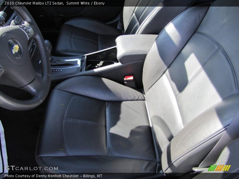 Summit White / Ebony 2010 Chevrolet Malibu LTZ Sedan