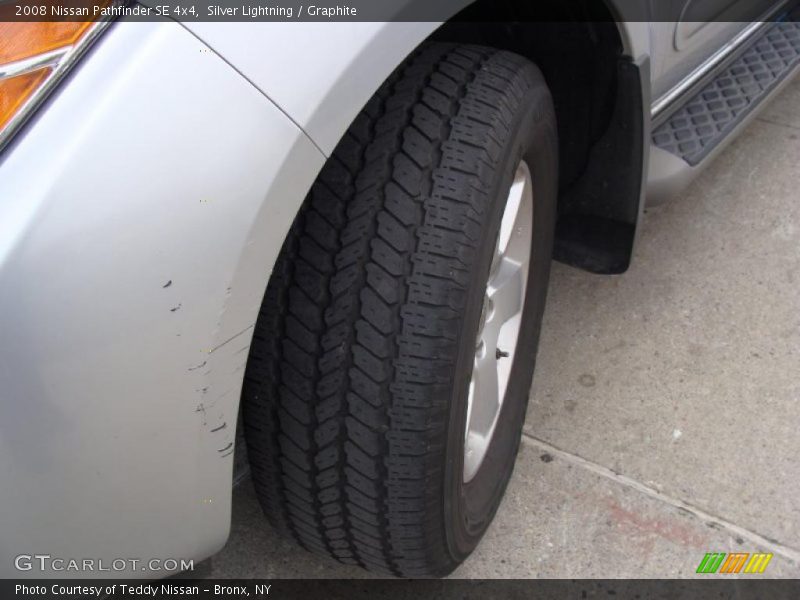 Silver Lightning / Graphite 2008 Nissan Pathfinder SE 4x4