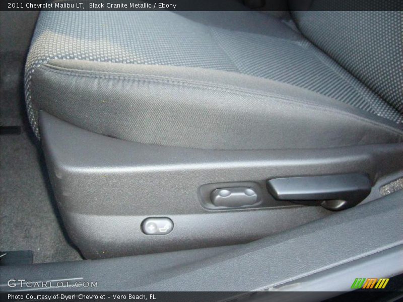 Black Granite Metallic / Ebony 2011 Chevrolet Malibu LT