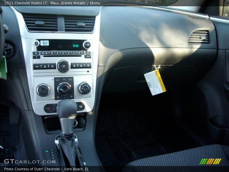 Black Granite Metallic / Ebony 2011 Chevrolet Malibu LT