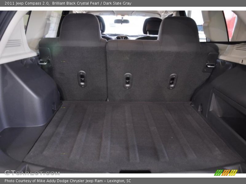 Brilliant Black Crystal Pearl / Dark Slate Gray 2011 Jeep Compass 2.0