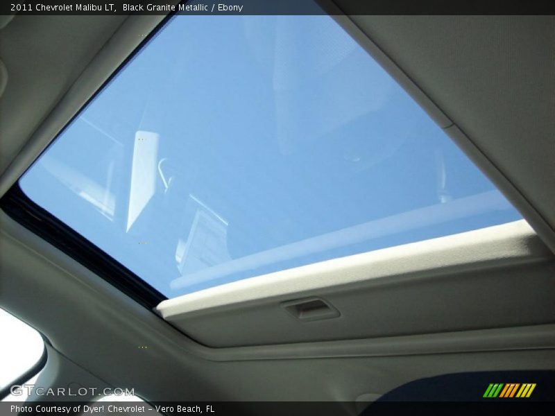 Black Granite Metallic / Ebony 2011 Chevrolet Malibu LT