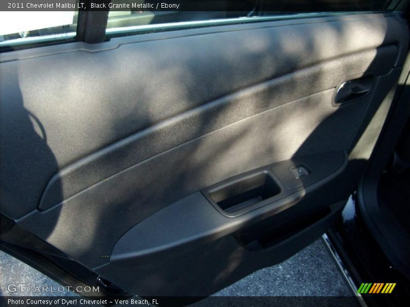 Black Granite Metallic / Ebony 2011 Chevrolet Malibu LT