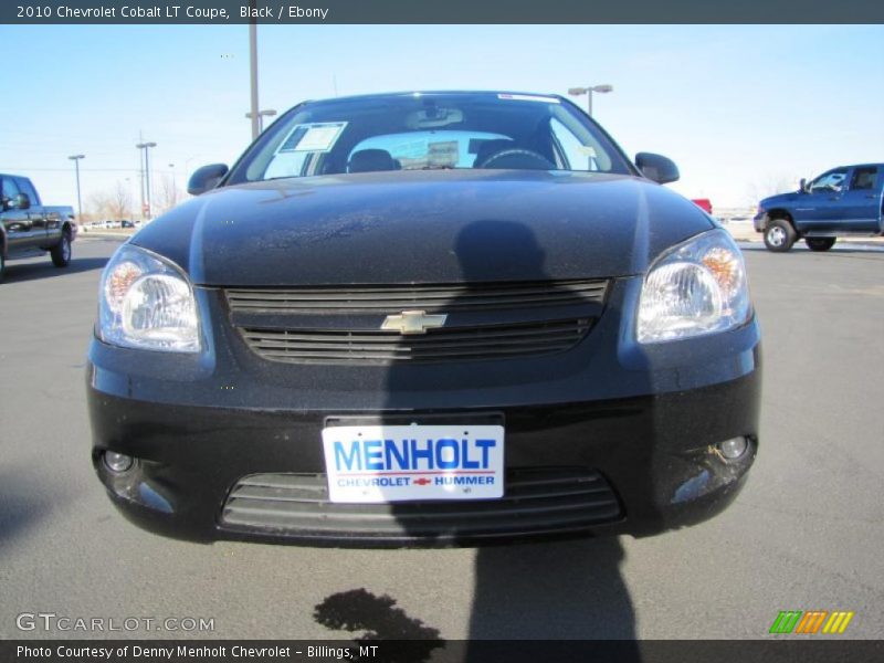 Black / Ebony 2010 Chevrolet Cobalt LT Coupe