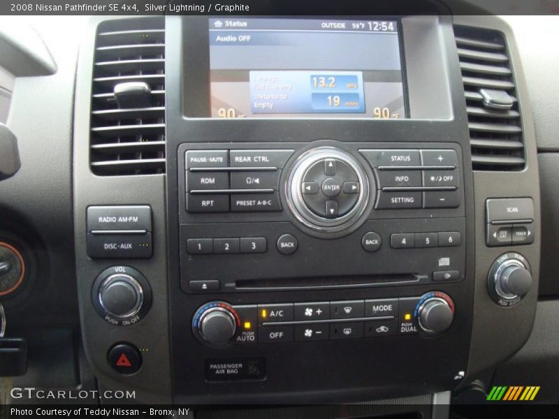 Silver Lightning / Graphite 2008 Nissan Pathfinder SE 4x4