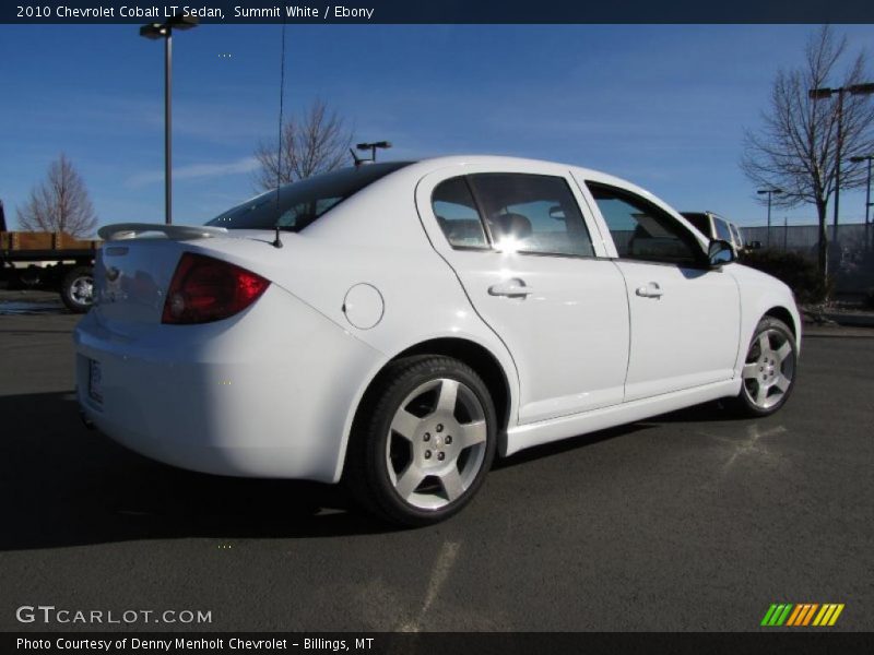 Summit White / Ebony 2010 Chevrolet Cobalt LT Sedan