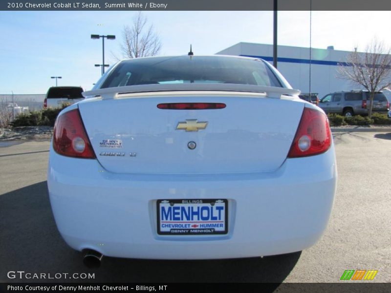 Summit White / Ebony 2010 Chevrolet Cobalt LT Sedan