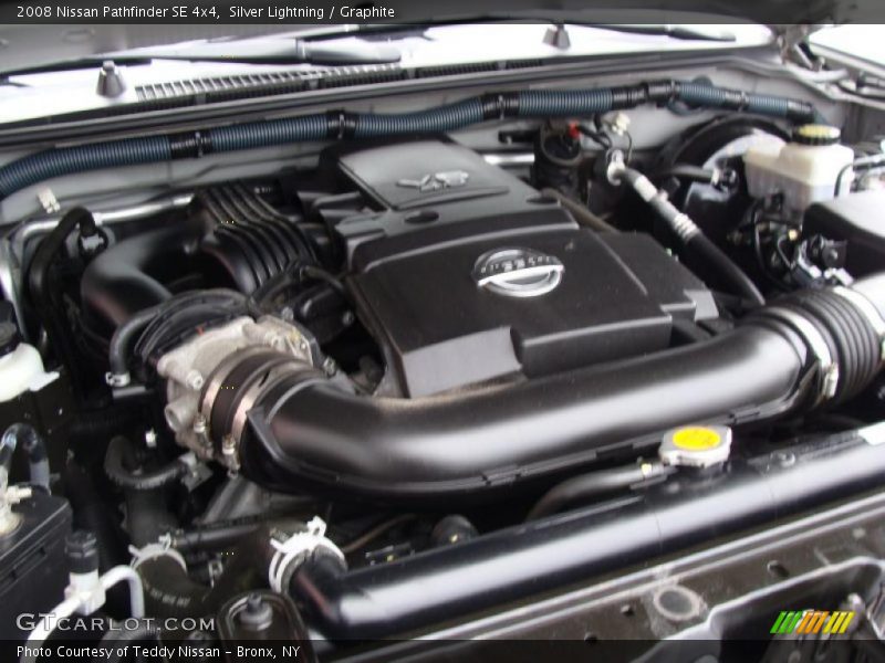 Silver Lightning / Graphite 2008 Nissan Pathfinder SE 4x4